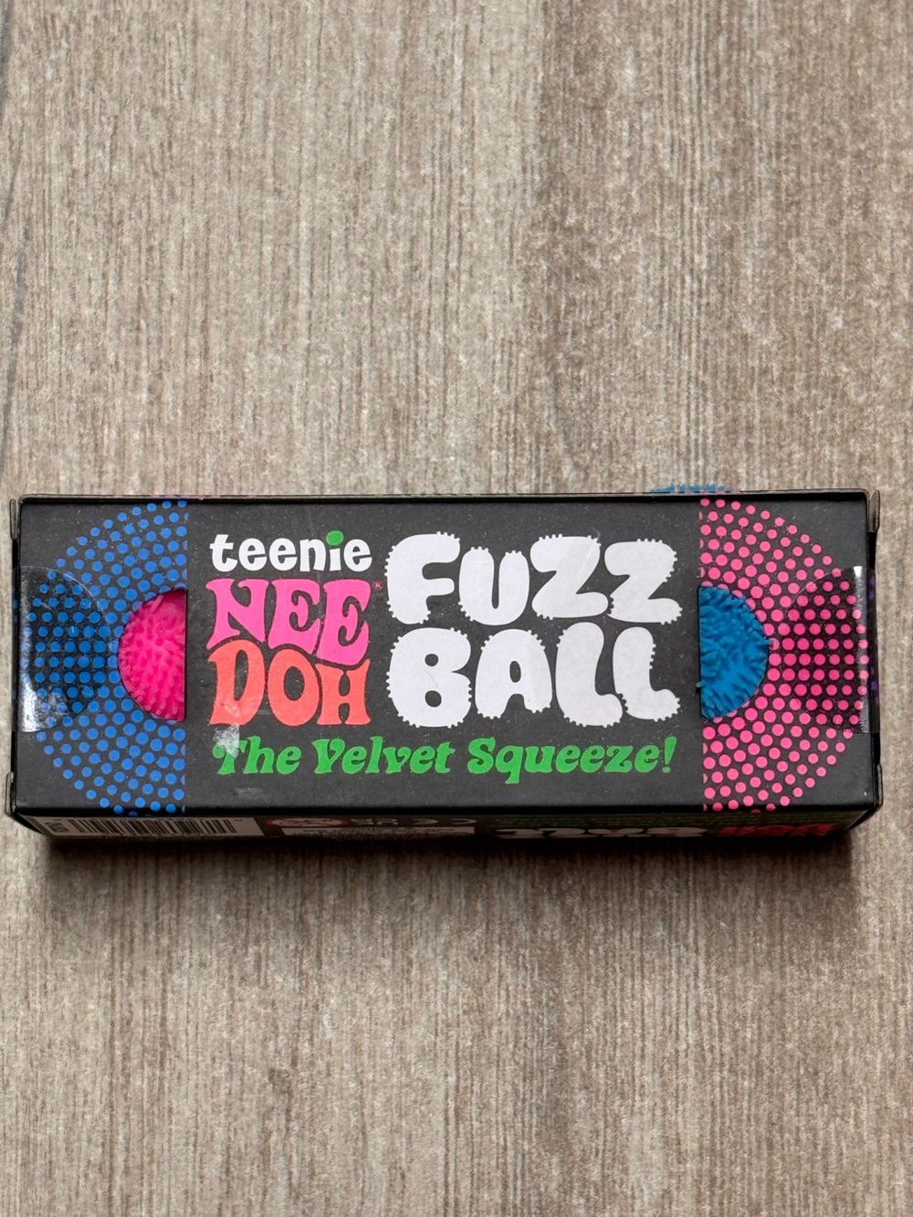 Teenie NeeDoh Fuzz Ball 🩵💜🩷